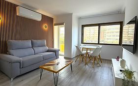 Apartamento de playa con piscina